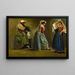 Italian Costume Studies - Albert Bierstadt — framed artwork on a wall
