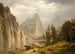 River Merced Valley of Yosemite - Albert Bierstadt — artwork view