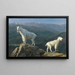 Mountain Goats Painting - Albert Bierstadt — framed artwork on a wall