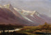 Mountain Study Painting - Albert Bierstadt — artwork view