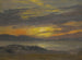 Sunset Painting - Albert Bierstadt — artwork view