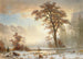 Yosemite Valley Painting, First Snowfall of the Year - Albert Bierstadt — artwork view