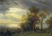 View of the Hudson - Albert Bierstadt — artwork view