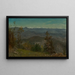 Yosemite Valley Painting - Albert Bierstadt — framed artwork on a wall