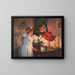The Mirror - Albert Chevallier Tayler — framed artwork on a wall
