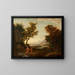 Ideal Landscape Painting - Albert Christoph Dies — framed artwork on a wall