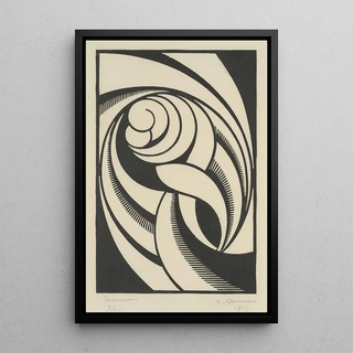 Possession - Albert Daenens — framed artwork on a wall