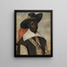 Don Miguel de Castro Émissaire du Kongo - Albert Eckhout — framed artwork on a wall