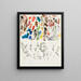 Caricatures - Albert Edelfelt — framed artwork on a wall