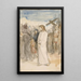 Reproduction of the painting Christ is taken to Calvary - Albert Edelfelt