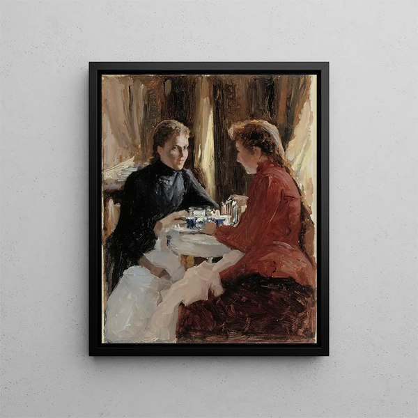 Eleven - Albert Edelfelt — framed artwork on a wall