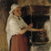 Elli Jäppinen au poêle, étude - Albert Edelfelt — artwork view