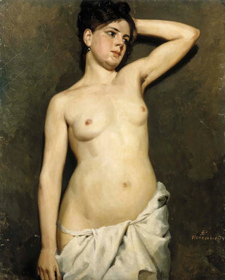 Albert Edelfelt - Female Nude Study.webp