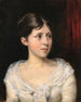 Girl in White Dress - Albert Edelfelt — artwork view