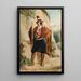 Italian Bandit Painting - Albert Edelfelt — framed artwork on a wall