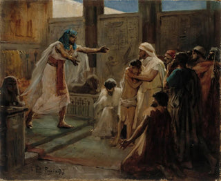 Joseph and His Brothers - Albert Edelfelt — artwork view