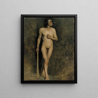 Albert Edelfelt - Male model.webp