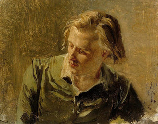 Portrait of a Young Man - Albert Edelfelt — artwork view