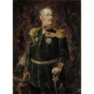 Albert Edelfelt - Portrait Of General Adjutant Count Adolf Aminoff Sketch.webp