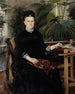 Portrait of Mrs. Anna Sinebrychoff - Albert Edelfelt — artwork view
