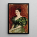 Reproduction of the painting Portrait of Mrs. Dagmar Dippell composition sketch - Albert Edelfelt