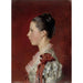 Reproduction of the painting Portrait painting of the artist Annie Edelfelt's sister - Albert Edelfelt