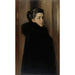 Portrait painting of the artist Ellan Edelfelt's wife - Albert Edelfelt — artwork view