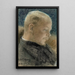 Portrait of the artist Karl A Tavaststjerna - Albert Edelfelt — framed artwork on a wall