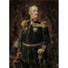 Portrait of General Adjutant Count Adolf Aminoff - Albert Edelfelt — framed artwork on a wall