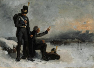 Scene of the Finnish war - Albert Edelfelt — artwork view
