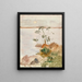 Seaside at Moonlight - Albert Edelfelt — framed artwork on a wall