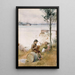 Reproduction of the painting Serenade on the Quay - Albert Edelfelt