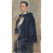 Sketch for the portrait of Prince Carl - Albert Edelfelt — artwork view