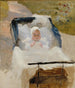 The artist's son, Erik, in a stroller - Albert Edelfelt — artwork view