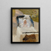 The artist's son, Erik, in a stroller - Albert Edelfelt — framed artwork on a wall