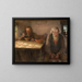 The Day of Rest - Albert Edelfelt — framed artwork on a wall