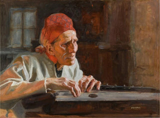 The Poet Larin Paraske - Albert Edelfelt — artwork view