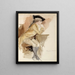 Thérèse Lainville dressed as in the 18th century - Albert Edelfelt — framed artwork on a wall