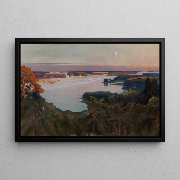 View on Haikko - Albert Edelfelt — framed artwork on a wall