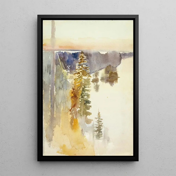 Reproduction of the painting View from the Kaukola Ridge - Albert Edelfelt