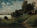 Villa at Haikko in the moonlight - Albert Edelfelt — artwork view