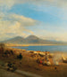 View of the Gulf of Naples from Posilippo (Case Conflict) - Albert Flamm — artwork view