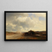 Landscape Painting of Countryside - Albert Flamm — framed artwork on a wall