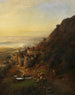 Landscape on the Amalfi Coast - Albert Flamm — artwork view