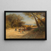 After the work in the fields - Albert Flamm — framed artwork on a wall