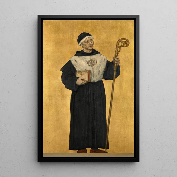 Reproduction of the painting Abbé de l'abbaye d'Eekhout - Albert Frans Lieven De Vriendt