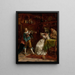 De la musique à mes oreilles - Albert Friedrich Schröder — framed artwork on a wall
