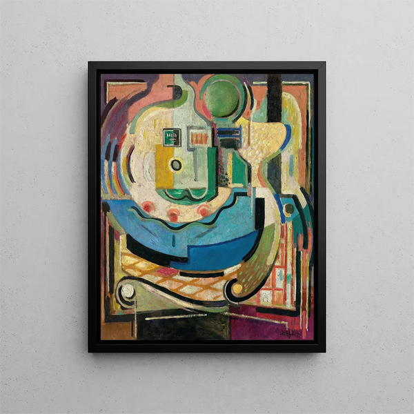 Composition - Albert Gleizes — framed artwork on a wall