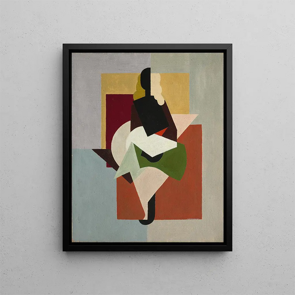 Woman - Albert Gleizes — framed artwork on a wall
