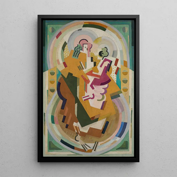 Reproduction of the painting Figure suggested in a painting measurecadencerythme - Albert Gleizes